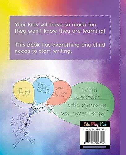 Abc Letter Tracing For Preschoolers A Fun Book To..., de Edu Play. Editorial Independently Published en inglés