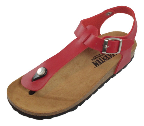 Liquid.sandalia Mujer Altea Bordeux, Hecho En España, Oferta