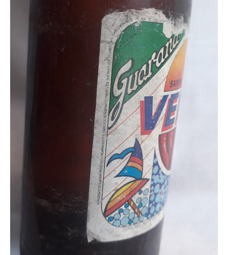 Garrafa Antiga Guaraná E Laranja Verão - 1996 - Cm (Usado)