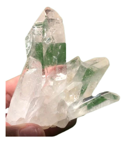 Drusa De Cristal Branco Transparente C/ Pontas Brutas