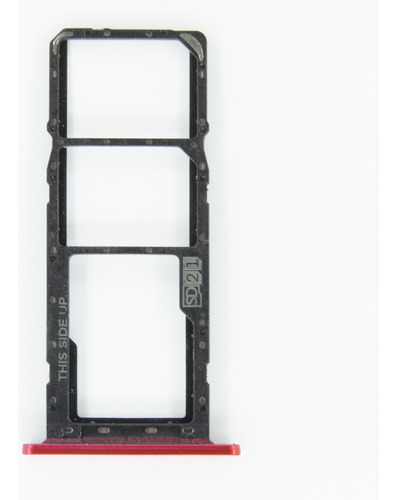Bandeja Porta Sim Para Motorola E6s 2020 Rojo