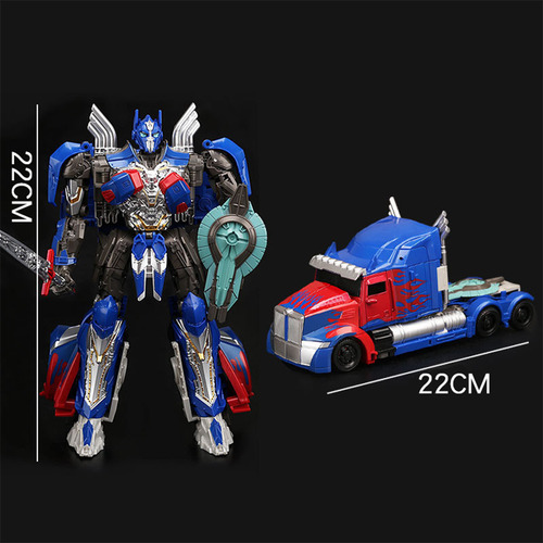 Transformers Optimus Prime Dark Edition Deformável Em Miniat