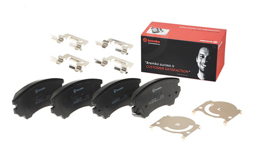 Balatas Bajos Metales Del Chevrolet Equinox 16 Al 17 Brembo