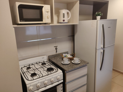 Imagen 10 de 14 de Monoambiente Moderno En Nva Cba . Consultar Fechas Disponibles. Sólo Apto Para 2 Adultos. No Se Aceptan Mascotas. No Se Alquila Por Mes.