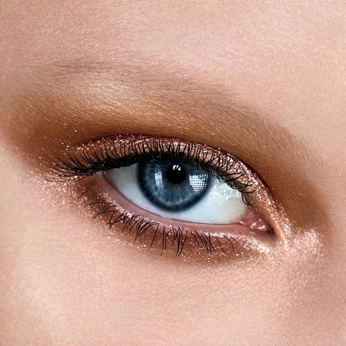 Sombra de ojos Hourglass Scattered Light con purpurina, sombra de ojos cremosa bruñida, bronce profundo