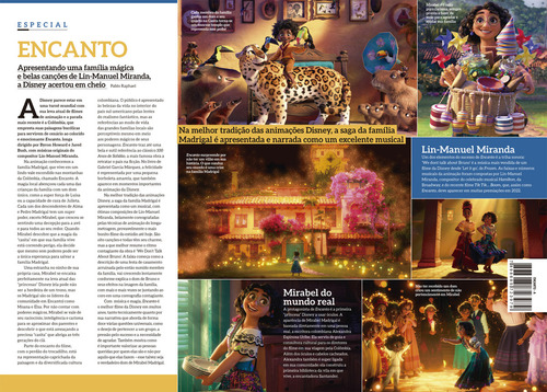 Superpôster Cinema E Séries Encanto Arte C, De Editora Europa. Editorial Europa, Capa Mole Em