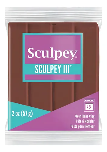 Sculpey Iii Arcilla Polimrica 2 Onzas-chocolate