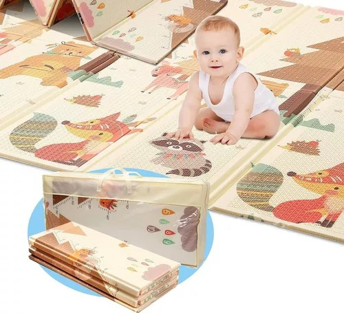 Tapete Alfombra Reversible Antigolpes Infantil Niños