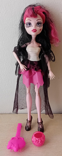 Muñeca Monster High Draculaura Ghouls Rule Con Faltantes (Usado)