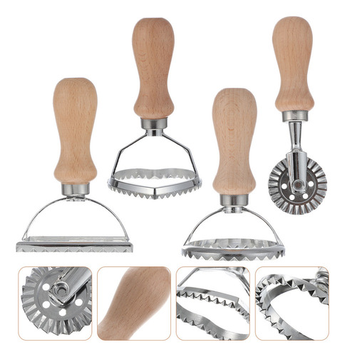Molde Para Galletas Y Pizza Con Forma De Rueda Para Ravioles