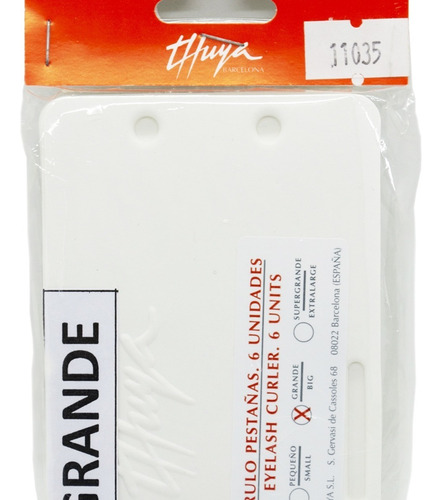 Thuya Bigudies Rulos Permanente De Pestañas Caja X30 Grandes