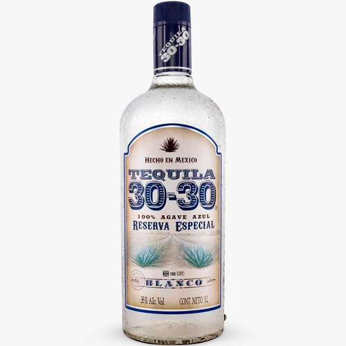 Tequila 30-30 Blanco De 1 L