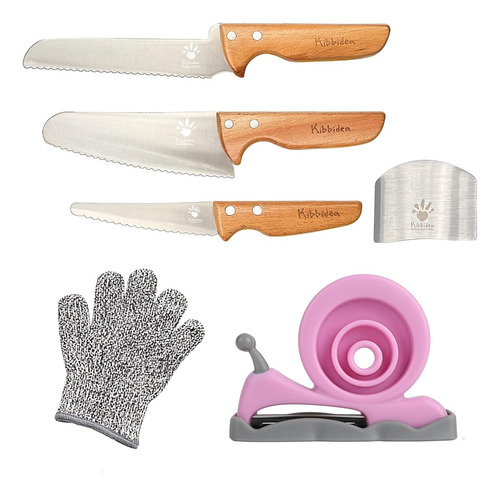 Kids Knife Set With Peeler, Kids Knives For Real Cooking,