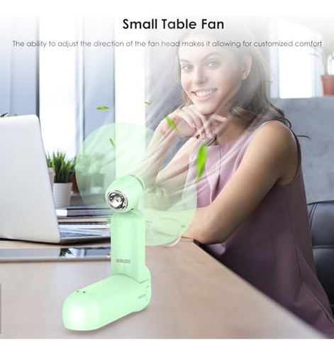 Ventilador De Mano Plegable Con Batería Portátil 4 En 1 Ve