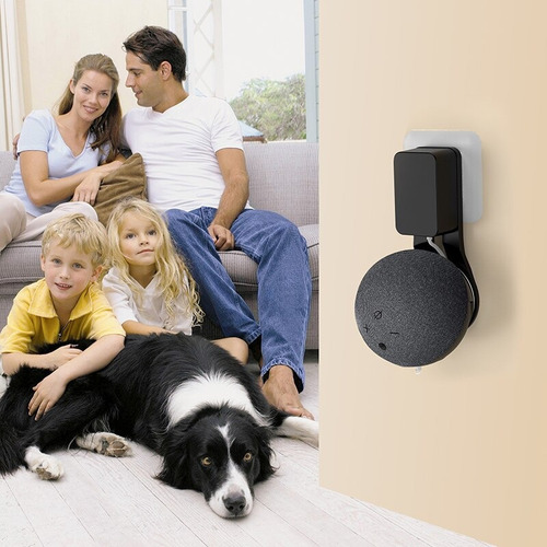 Imagen 4 de 6 de Soporte Pared Amazon Alexa Echo Dot 5 Generación (1 Unidad)