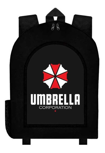 Mochila Negra Umbrella Corp A28