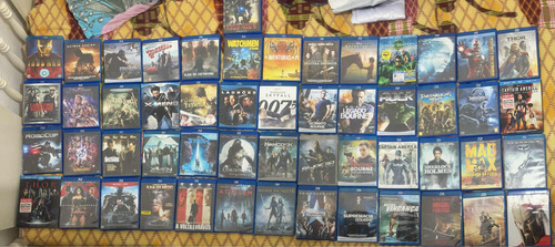 Coleção Filmes Blu-ray 53 Filmes Selecionados Com Capas