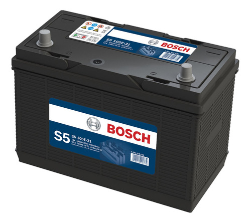 Bateria Bosch S5 12v 180amp/m (330x174x245) Pa 750 Pos Izq -