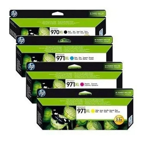 Imagen 3 de 6 de Cartucho Hp 970 Xl 970xl 625 X451 X476 X551 X576 Sin Vencer