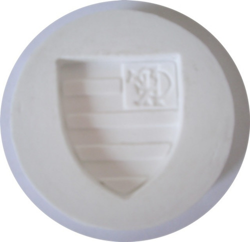 Imagem 2 de 2 de Molde De Silicone Logo Do Flamengo Pasta Americana
