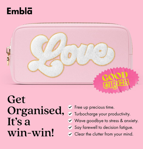 Embla Bolso Maquillaje Viaje Y Aseo, Organizador Maquillaje