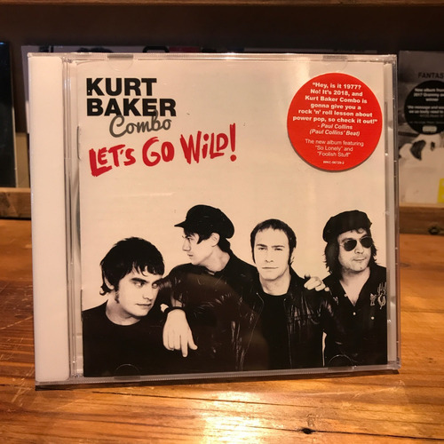 Kurt Baker Let's Go Wild Cd