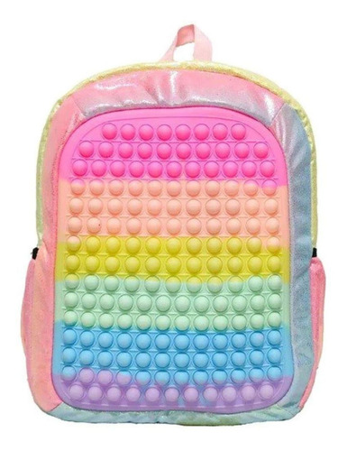 Bari Lynn Rainbow Pop It In And Out Mochila Arcoiris Multi M