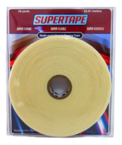 Fita Adesiva Super Tape 1.9cm - P/ Próteses Capilar 33metros