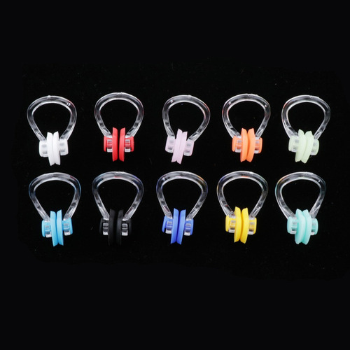 - Pack De 20 Pinzas Nasales De Silicona, Protector Nasal
