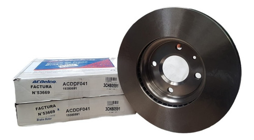 Discos De Frenos 3ch81496 Acdelco Chevr/aveo 1.4 Del 06/10