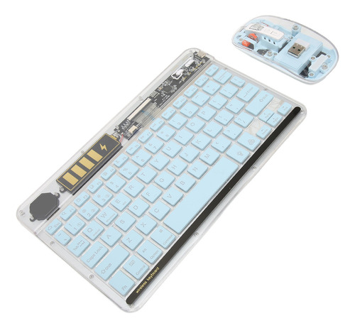 Combinação De Teclado E Mouse Sem Fio, Conexão Transparente