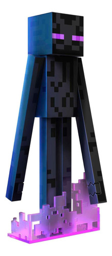 Mattel Minecraft Diamond Level Enderman Ação Figura E Acessó
