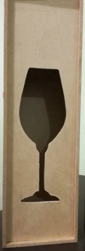 Cajas Cartón Microcorrugado Para Vino (7.5x7.5x32cm) X100un