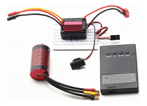 Goolrc Impermeable 2838 5800kv Motor Sin Escobillas Y 35a Es