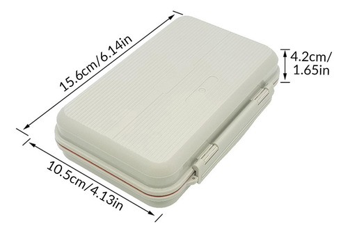 Caja Para Moscas Impermeable, Bolsillo De Almacenamiento