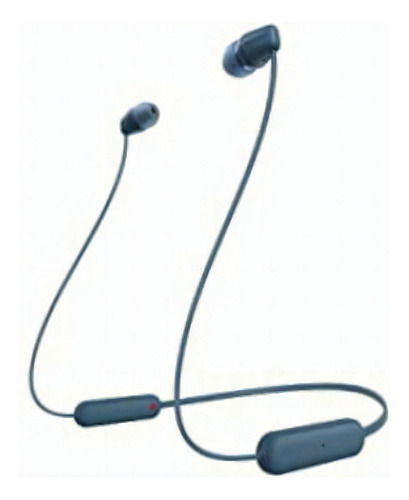 Fone de ouvido neckband sem fio Sony WI-C100 YY2957 azul