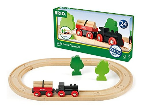 Juego De Trenes Brio World 33042 Little Forest | Tren De 18