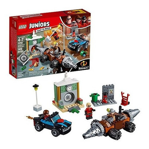 Lego Juniors Underminer Bank Heist 10760 Kit De Construccion