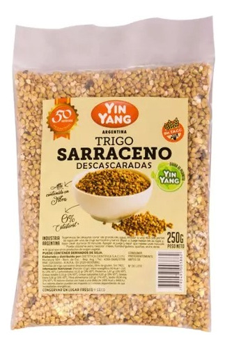 Trigo Sarraceno Pelado Descascarado Yin Yang X 250g Sin Tacc