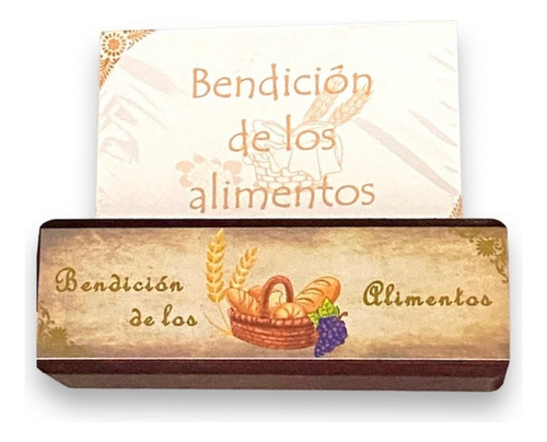 14pz Bendición De Los Alimentos Regalar Recuerdos