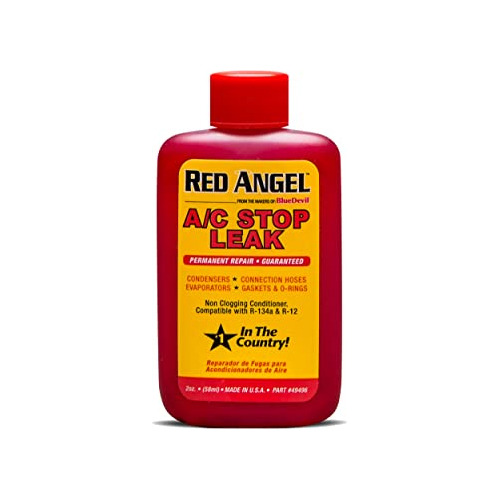 Red Angel 49496 A/c Stop Leak 2 Onzas