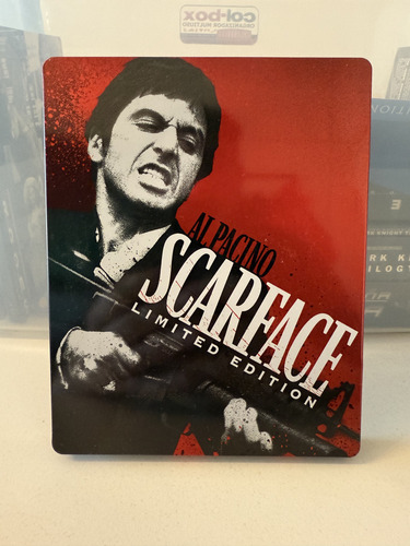 Scarface Pacino De Palma | Blu-ray Original Steelbook (Usado)