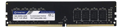 Timetec 16gb Ddr4 2400mhz Pc4-19200 No-ecc Sin Búfer 1....