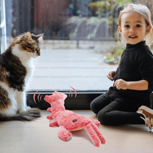Brinquedo De Pelúcia Elétrico Para Animais De Estimação Brin