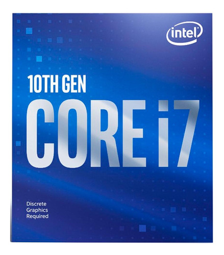 Processador Intel Core I7-10700f 4.8ghz Turbo Lga 1200