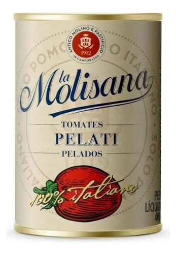 Tomate Italiano La Molisana Sem Pele 240g