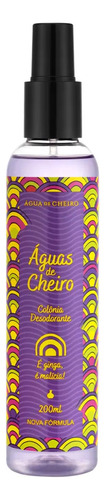 Deo Colônia Água De Cheiro É Ginga, É Malícia! 200ml Feminina Floral Splash Fresco Lavanda E Violeta Perfumação Leve E Encantadora Perfume Refrescante