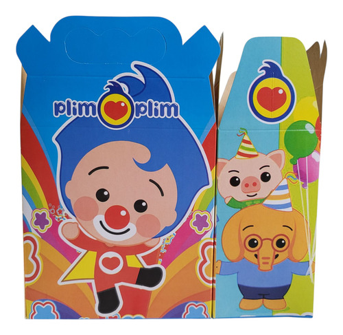 Caja Dulcera Plim Plim 70 Piezas Azul
