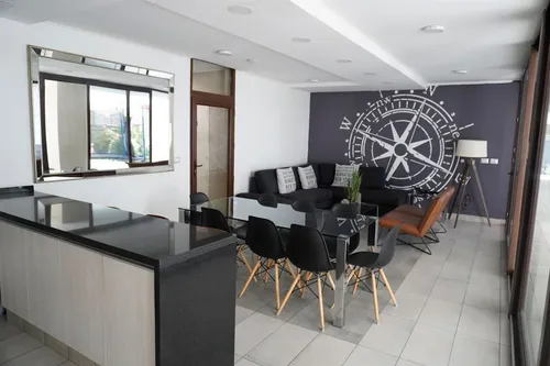 Exclusivo Departamento Seminuevo 3d, Parque Arauco