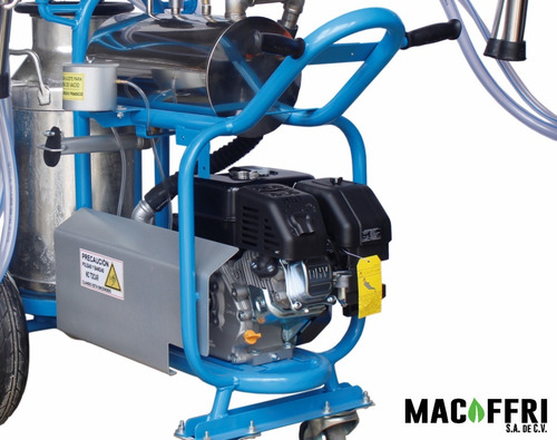 Imagen 4 de 5 de Ordeñadora Para Dos Vacas Con Motor A Gasolina 6.5 Hp